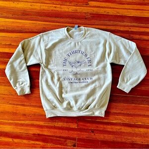Oversized sweatshirt “Thirties Era Vintage Club”